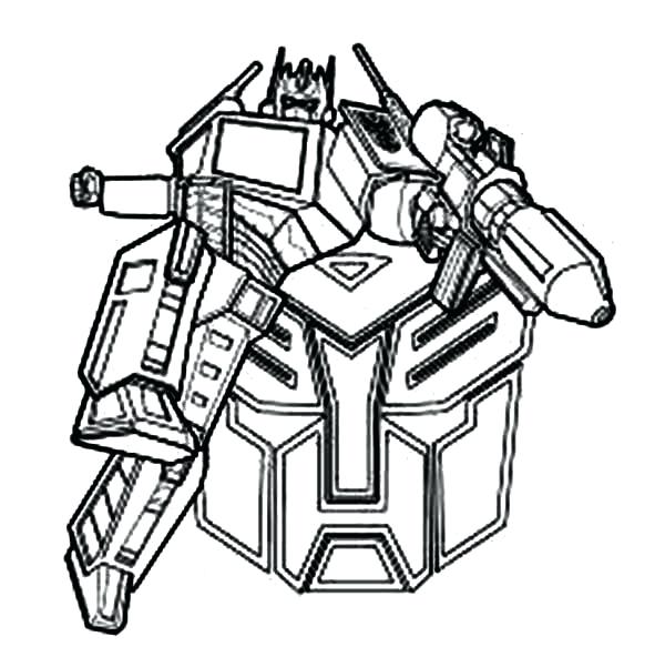 600x592 Prime Transformers Coloring Pages For Kids Printable Picture