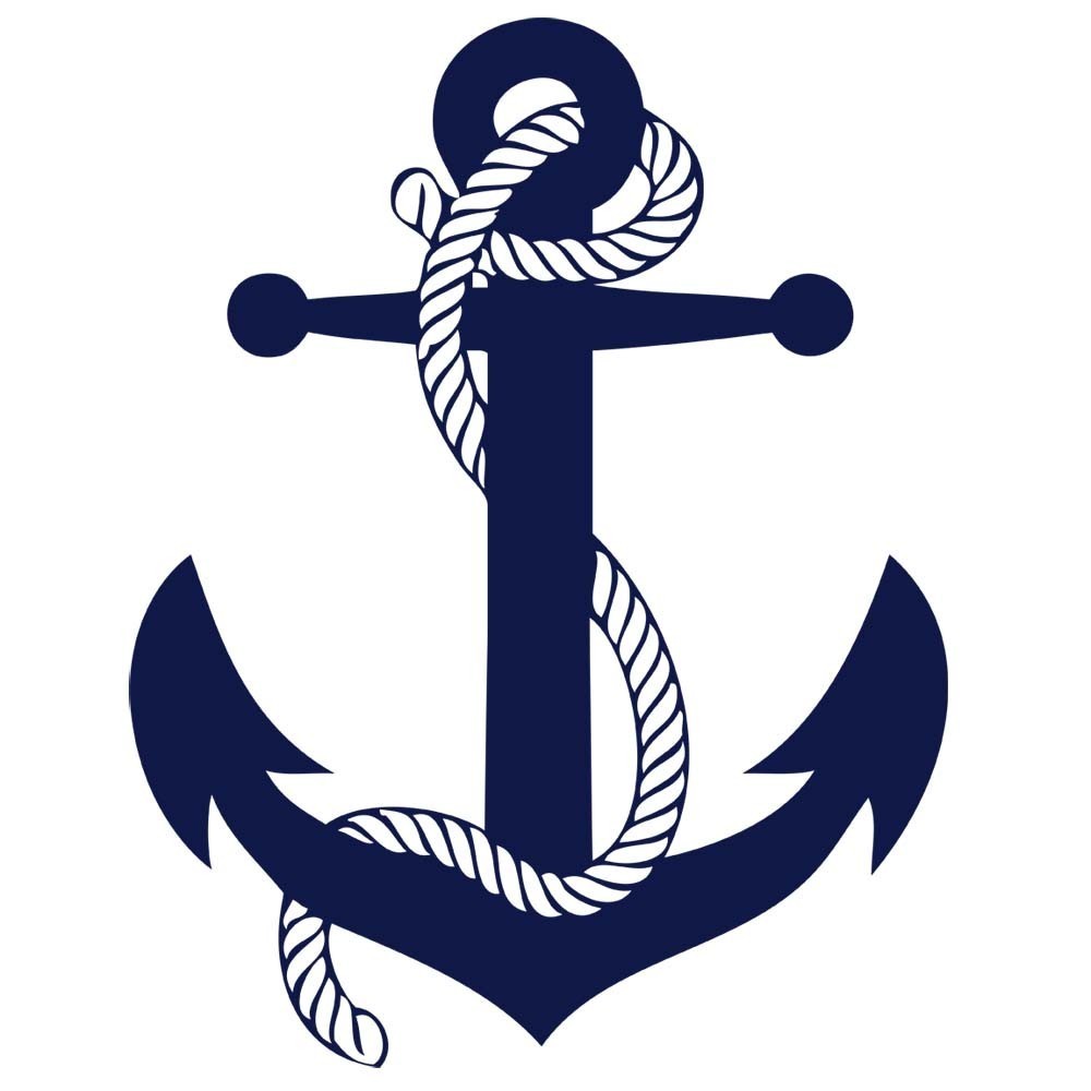 1000x1000 Navy Anchor Clip Art Clipart
