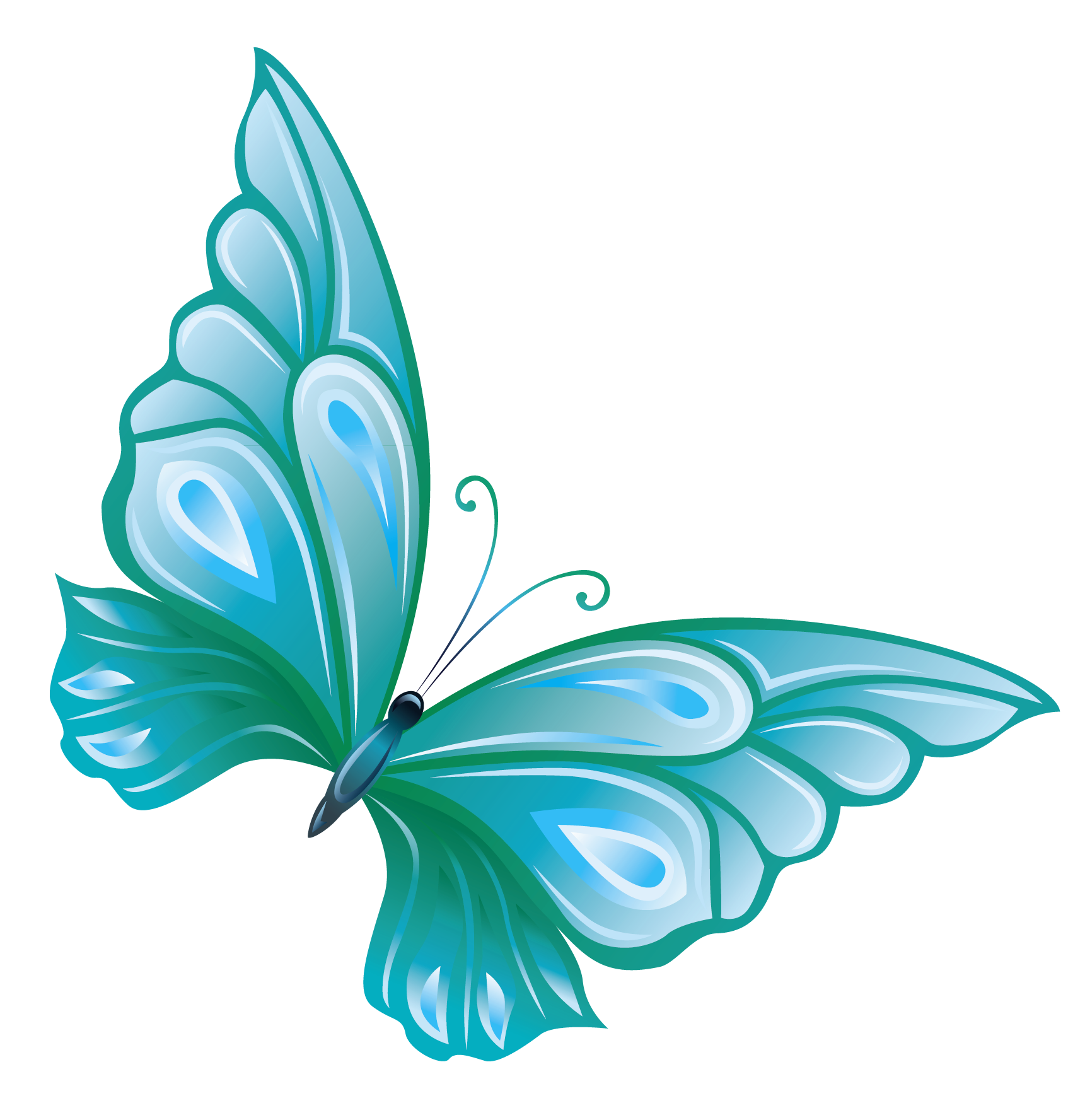 1721x1776 Butterflies Butterfly Clipart Transparent Background