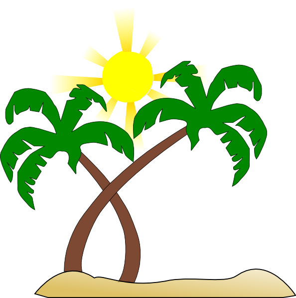 594x597 Beach Clipart Transparent