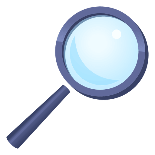 512x512 Magnifying Glass Cartoon