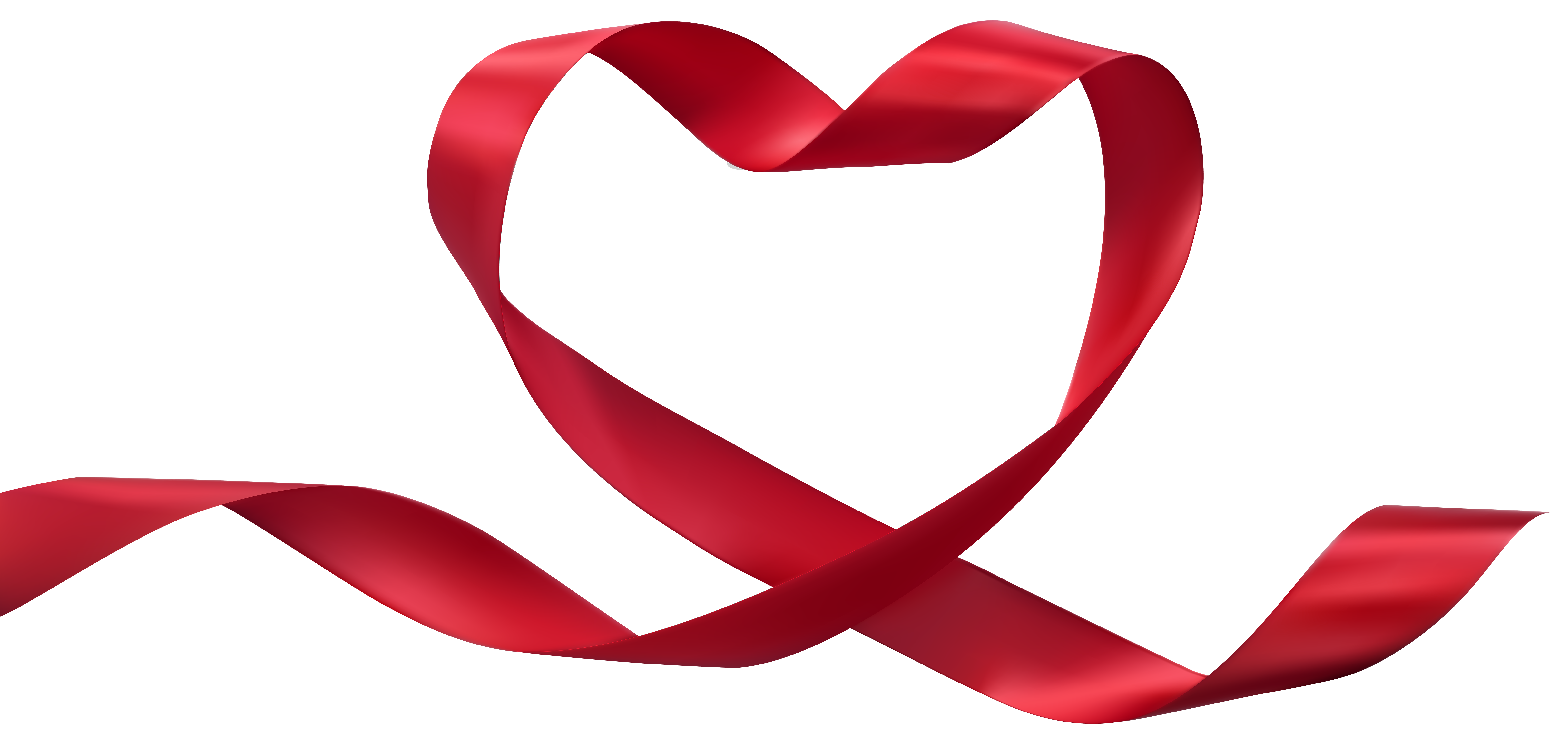 8000x3757 Heart Ribbon Transparent Png Clip Art Imageu200b Gallery