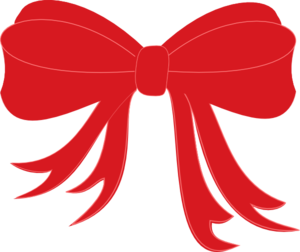 300x252 Red Ribbon Clip Art