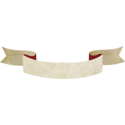 400x400 Golden Red Scroll Banner Transparent Png