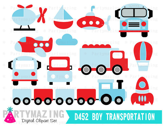 Transportation Clipart | Free download on ClipArtMag