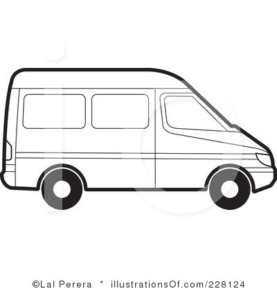 400x420 Clip Art Van