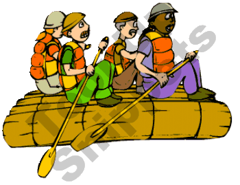 350x269 Raft Clipart Water Transportation