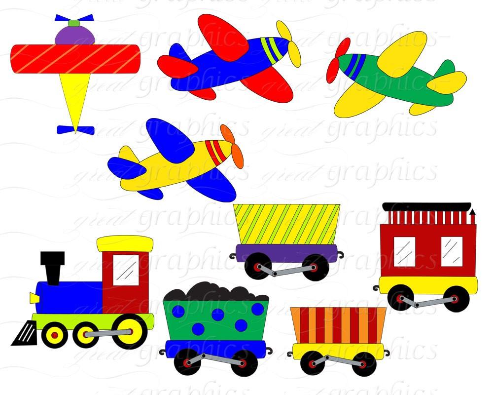 1000x800 Airplane Clipart Train