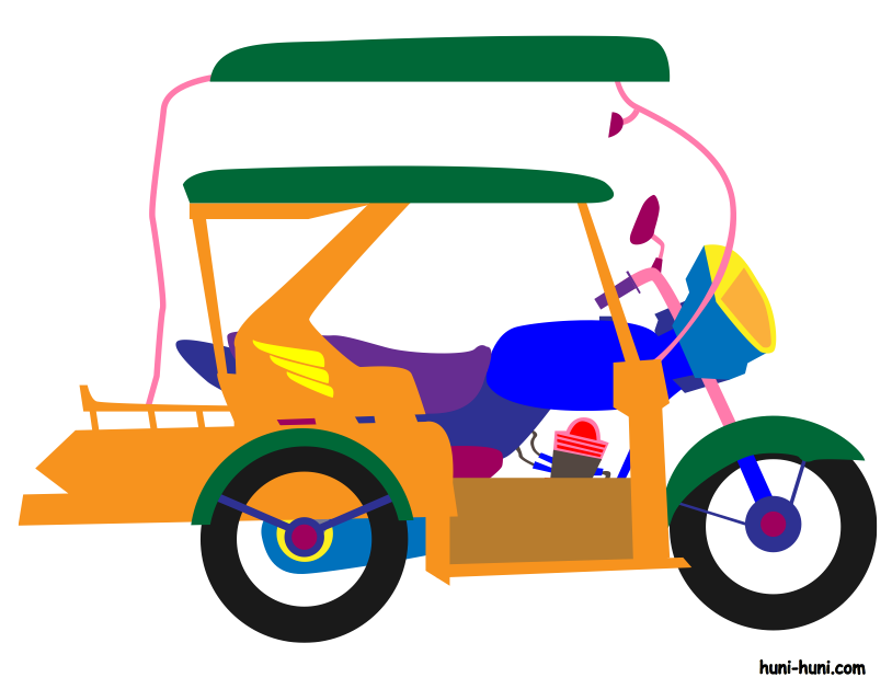 814x629 Tricycle Clipart Transportation
