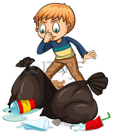 380x450 Trash Clipart Smelly