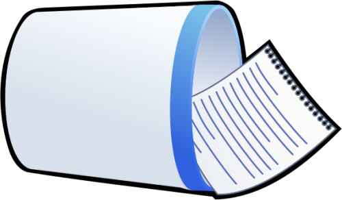 500x292 Paper Trash Can Clip Art Download