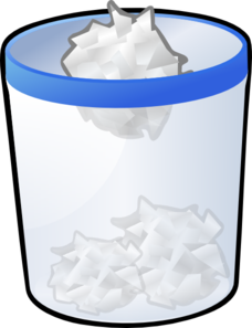 228x297 Trash Can Clip Art