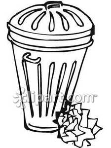 225x300 Trash Clipart Lid