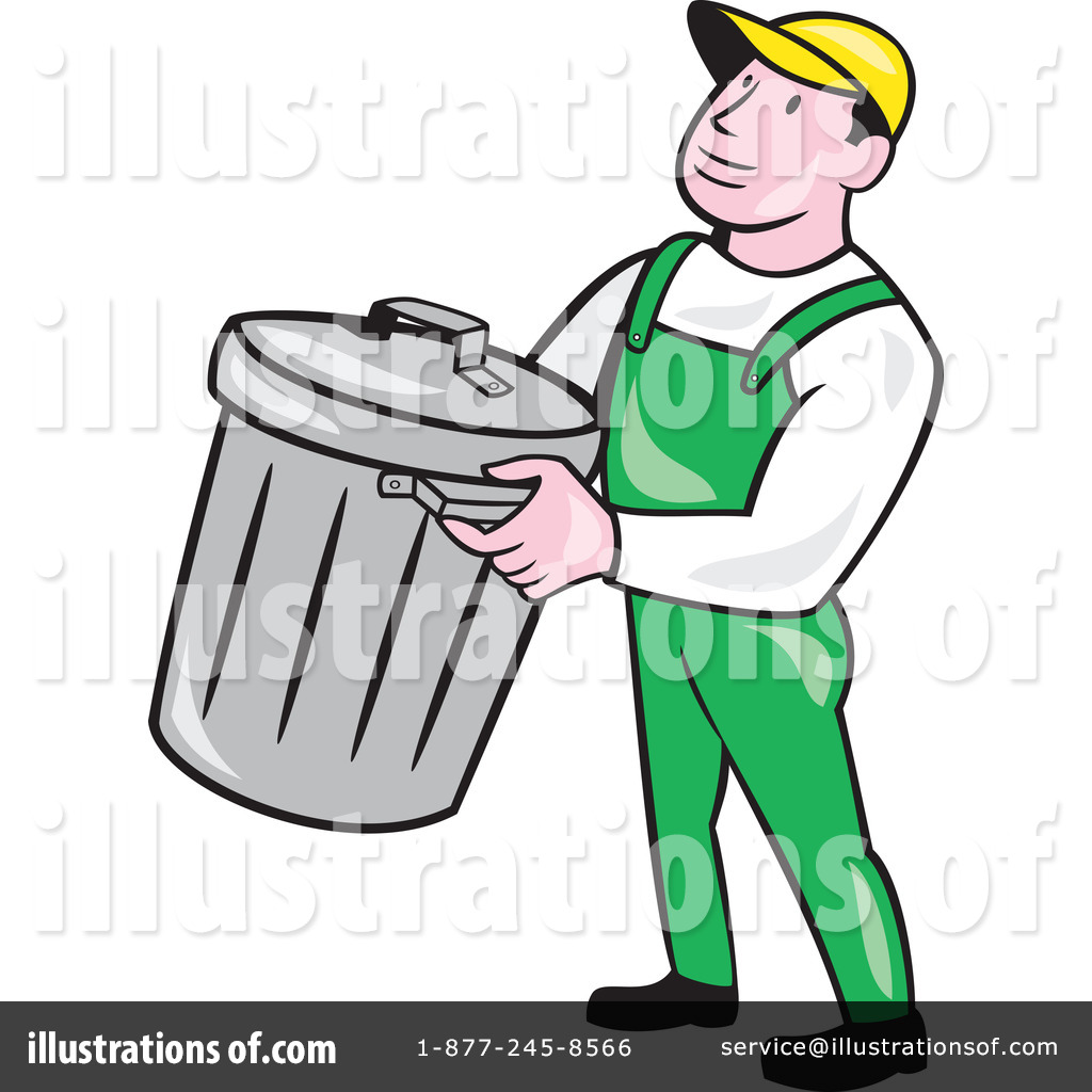 1024x1024 Garbage Man Clipart
