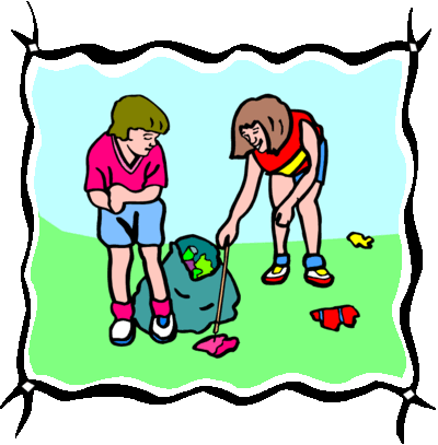 400x407 Pick Up Trash Clipart