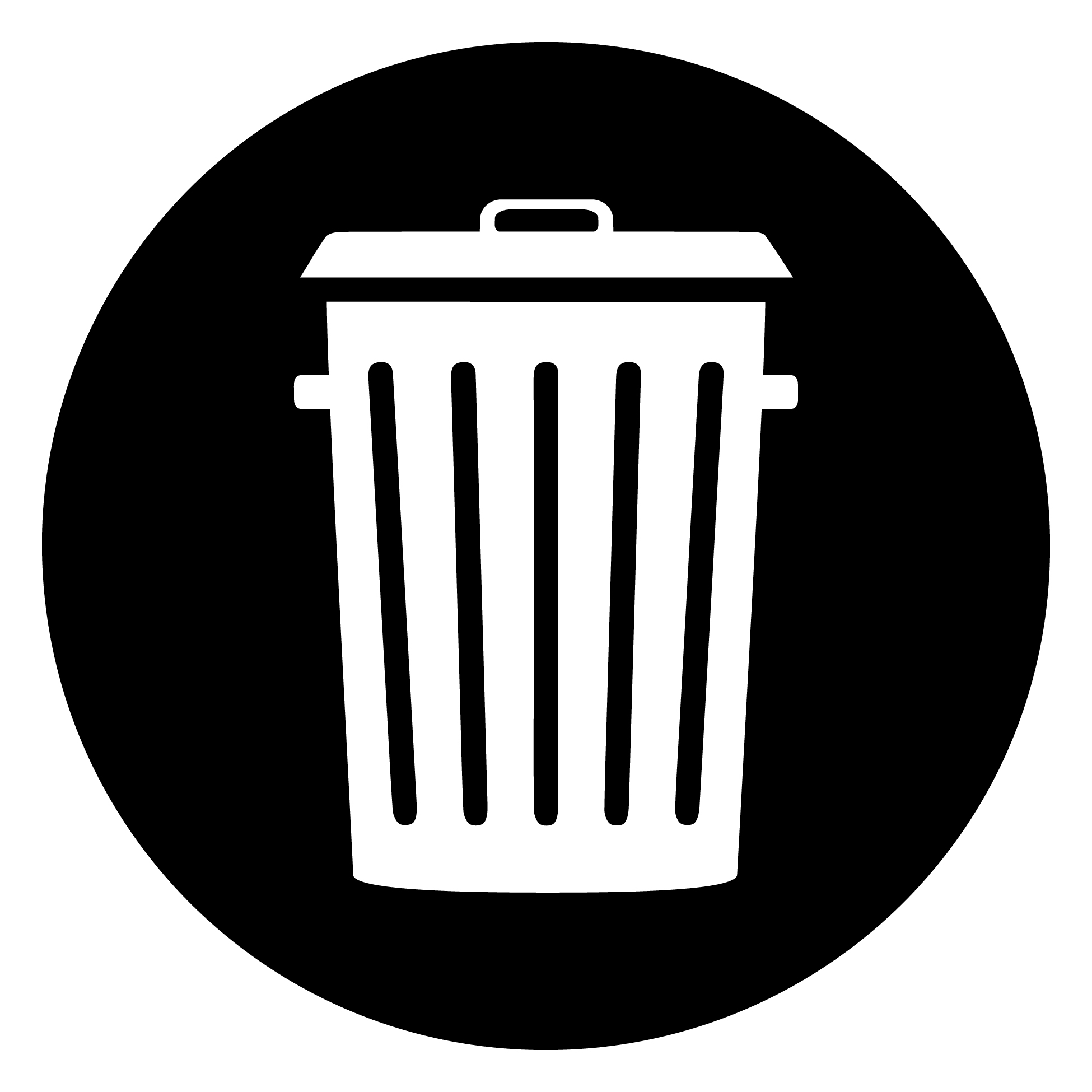 1950x1950 Trash Symbol Clipart