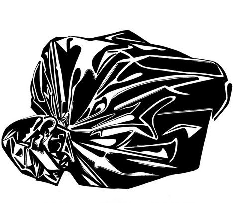 468x407 Trash Clipart Rubbish Bag
