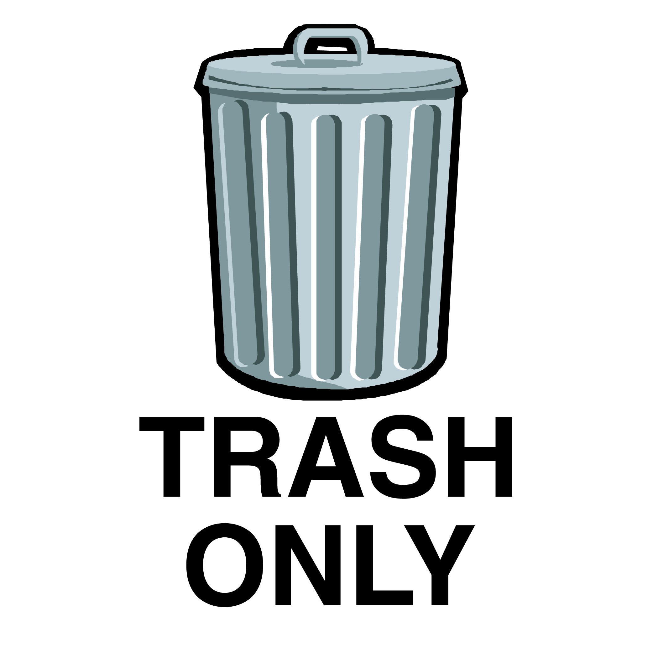 2100x2100 Trash Clipart Symbol