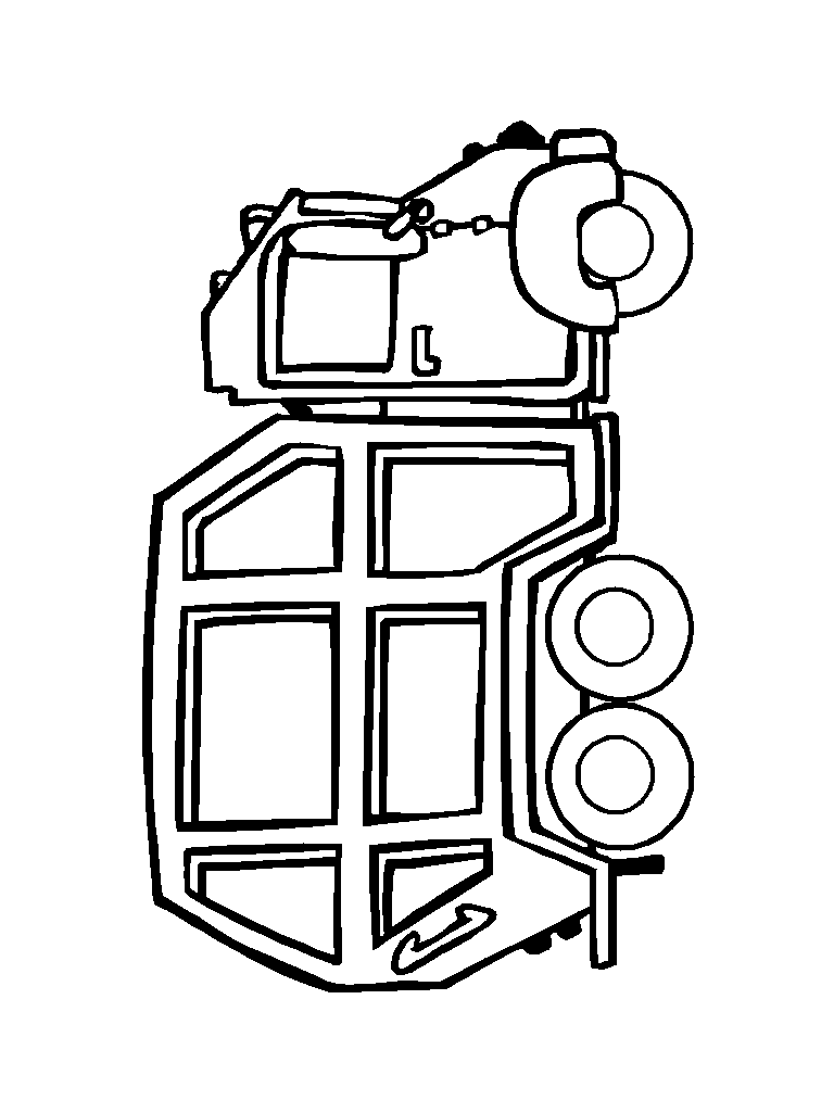768x1025 Garbage Truck Coloring Pages Many Interesting Cliparts