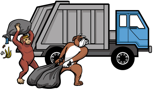 500x292 How To Draw A Garbage Truck