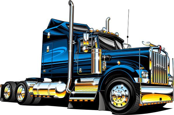 600x396 Download Wallpapers Kenworth W900, American Trucks, Cargo