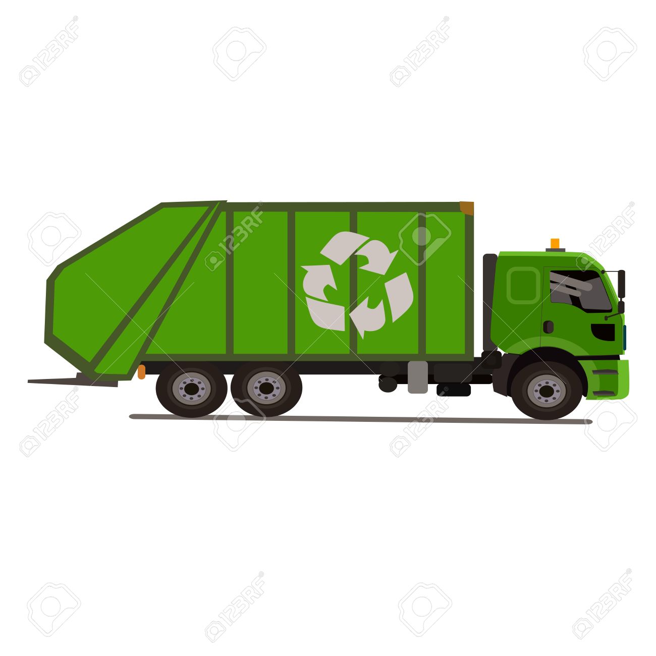 1300x1300 Loading Clipart Waste Truck