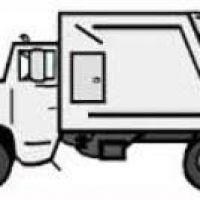 200x200 Trash Truck Clipart