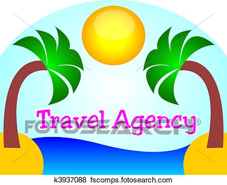 450x366 Stock Illustration Of Travel Agency Logo K3937088