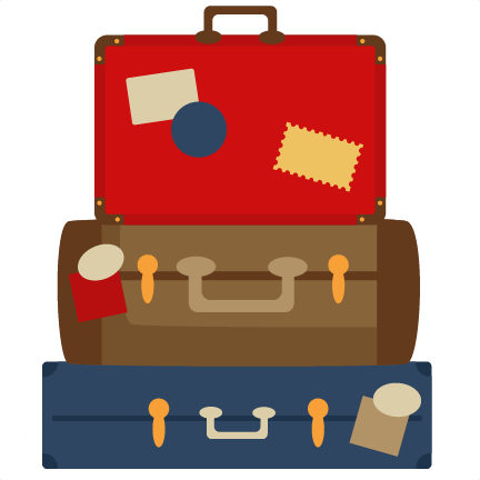 432x432 Suitcase Clipart Stacked