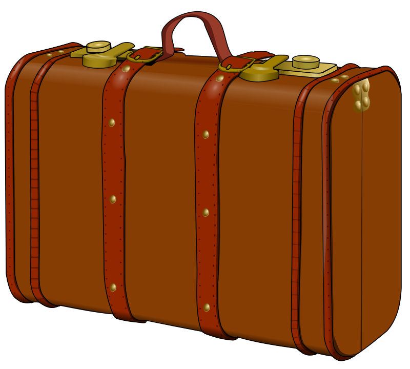 800x720 Suitcase Animation Clip Art, Carry And Carry