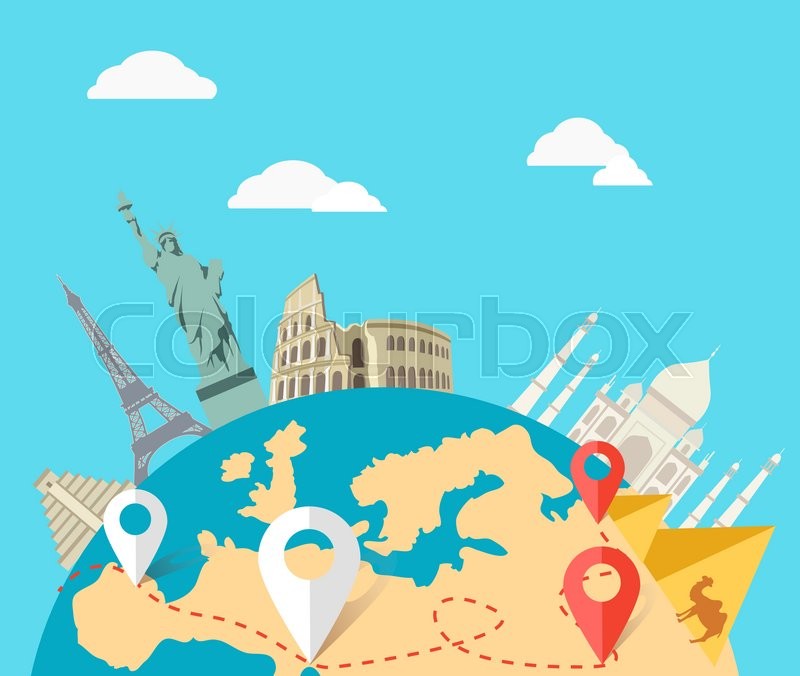 Travel The World Clipart | Free Download On ClipArtMag