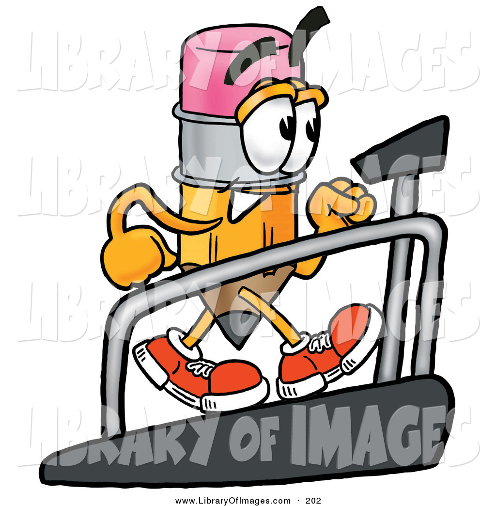 1024x1044 Clip Art Of A Sporty Yellow Pencil Mascot Cartoon Character