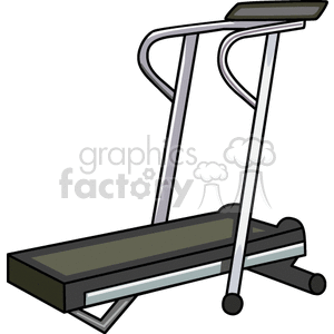 300x300 Royalty Free Treadmill 165601 Vector Clip Art Image