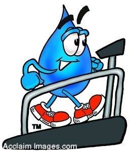 255x300 Stock Clip Art Illustration Of A Waterdrop Cartoon Character