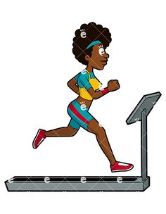 236x304 A Woman Running On A Treadmill