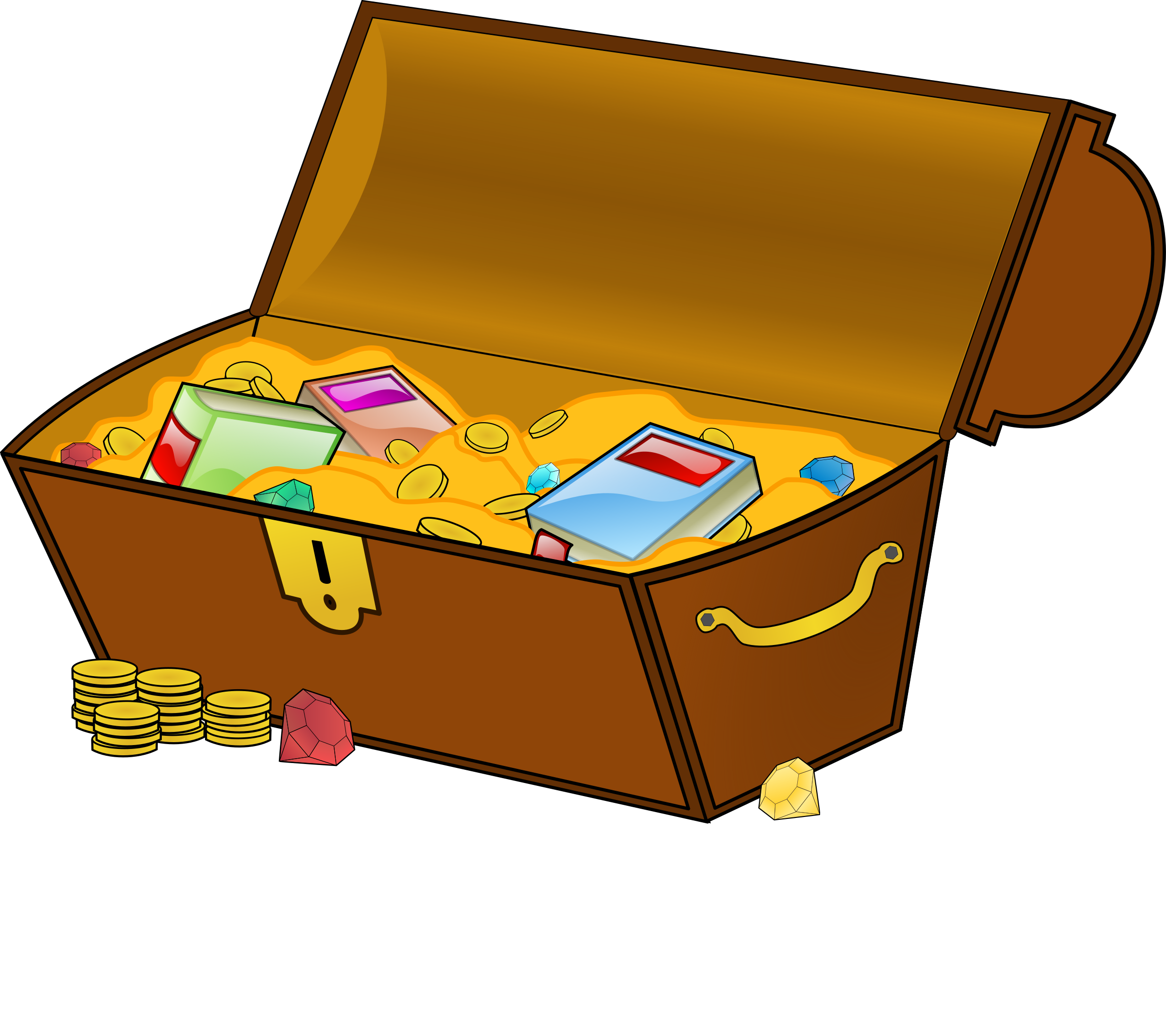 2400x2133 Treasure Clipart Money