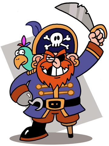 360x480 Free Clipart Pirate