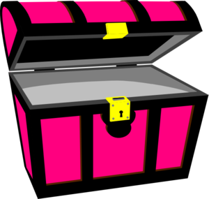 300x285 Treasure Clipart Pink