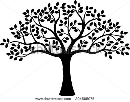 Tree Black And White Clipart | Free download on ClipArtMag