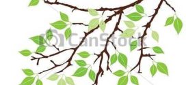 272x125 Black Branches Clipart, Tree Branch Silhouettes Clip Art, Bare
