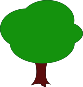 285x298 Tree Cartoon Cute Clip Art