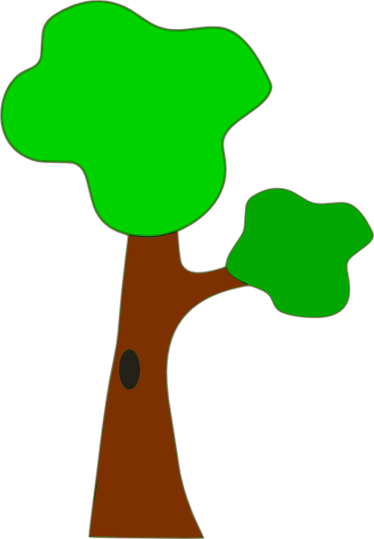414x596 Tree Clip Art Free Vector 4vector