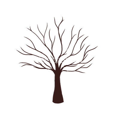 380x400 Tree Without Leaves Clipart