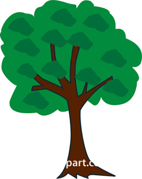 277x350 Background Clipart Tree