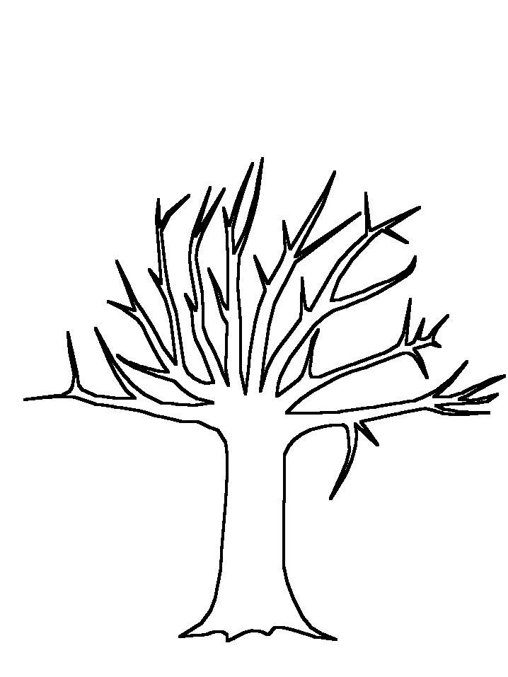 718x957 Leaves Clipart Tree Drawing