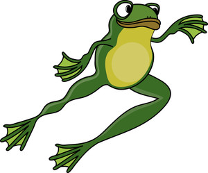 300x249 Frog Clipart Image