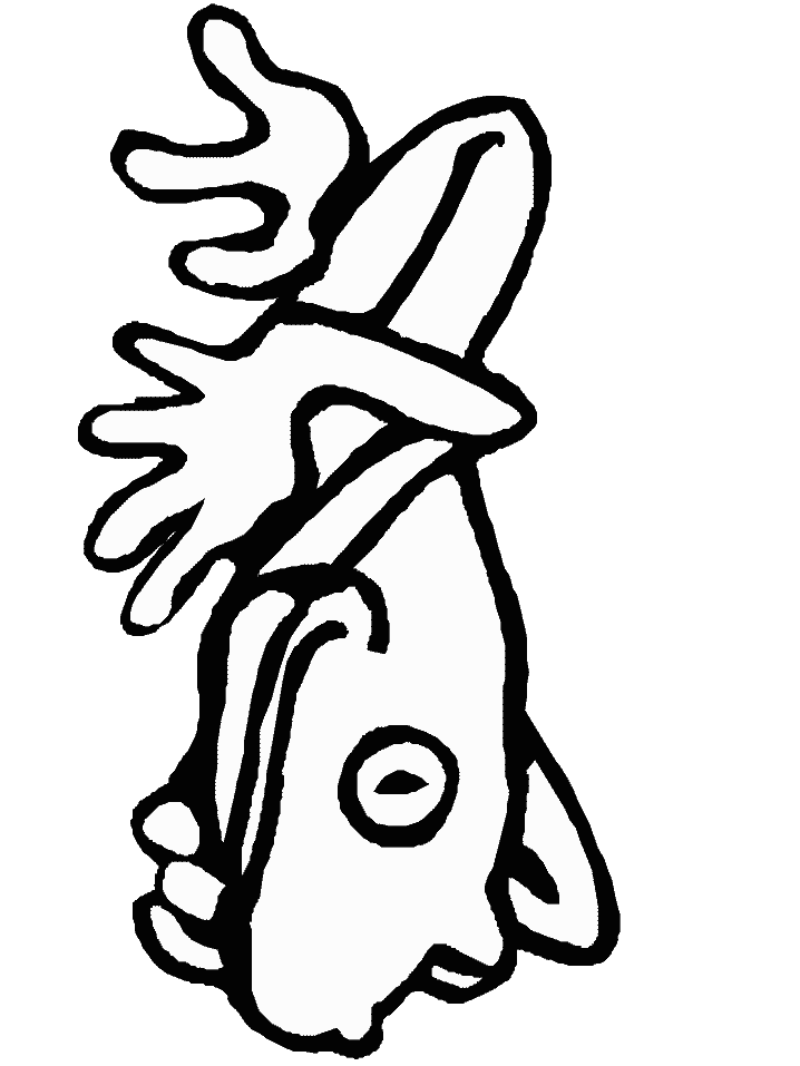 718x957 Tree Frog Coloring Pages