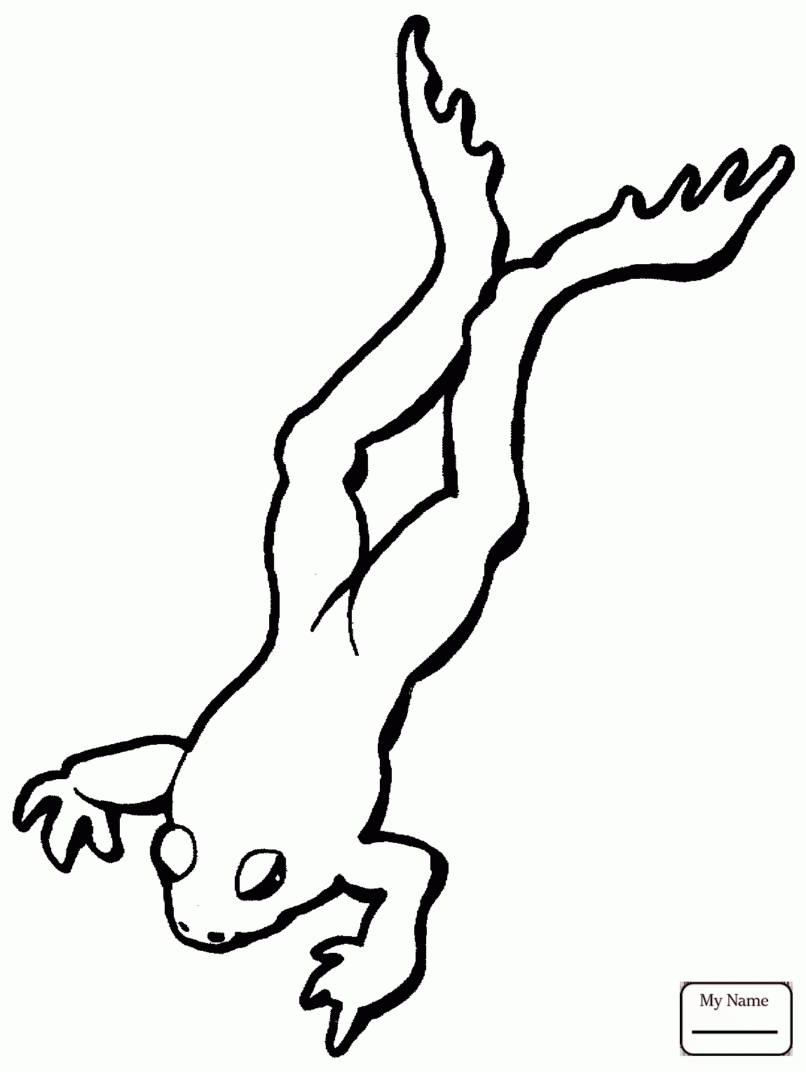 Tree Frog Coloring Pages | Free download on ClipArtMag