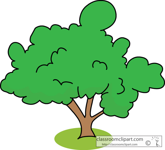 550x501 Clip Art Tree Outline Free Clipart Images 2