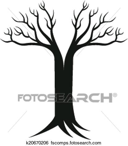 413x470 Clip Art Of Tree Of Life Symbol. Concept Of Lif K20670206